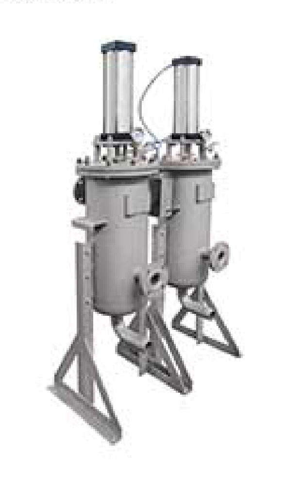 PNEUMATIC INTERNAL SCRAPER SELF-CLEANING FILTER