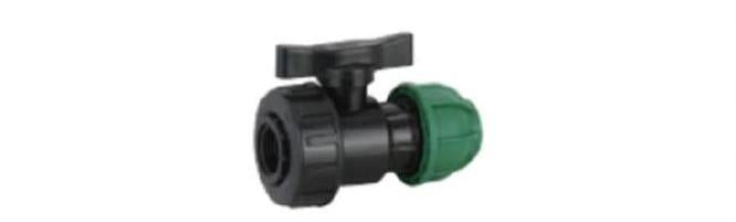 QUICK FITTING FEMALE BALL VALVE