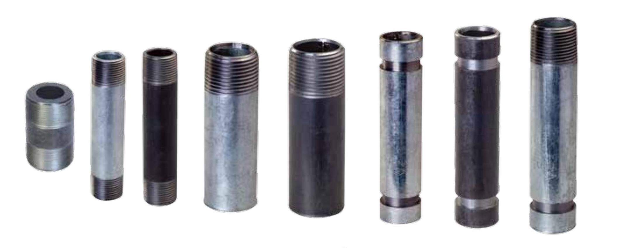 STEEL PIPE NIPPLE WITH AMERICAN STANDARD