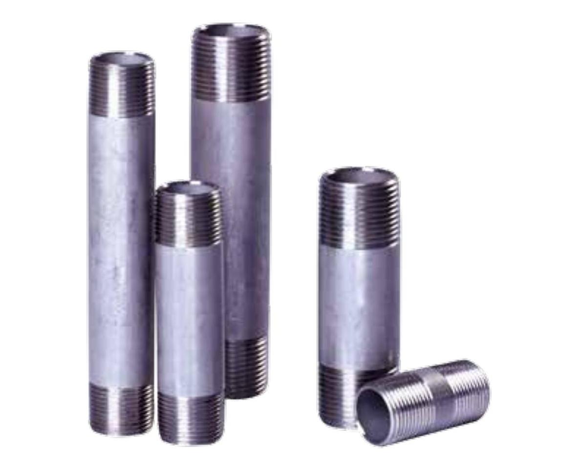 STAINLESS STEEL NIPPLE WITH AMERICAN STANDARD