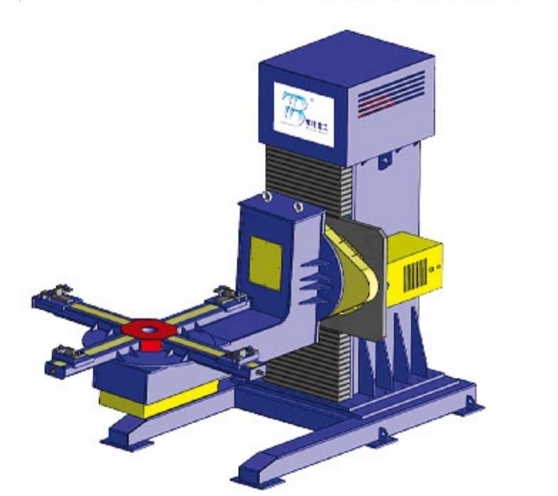 ELEVATING-TRAVELING DUAL-AXIS POSITIONER