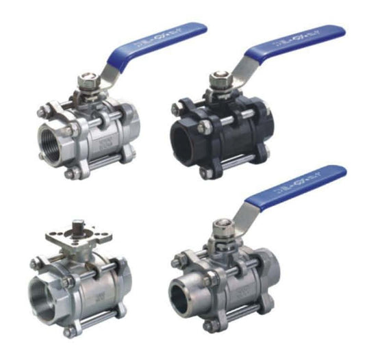 3PC TYPE BALL VALVE WITH INTERNAL THREAD