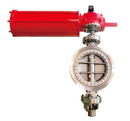 TRIPLE ECCENTRIC PURE METAL SEAT BUTTERFLY VALVE