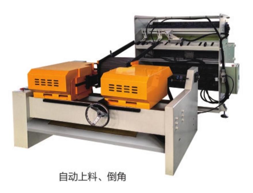DOUBLE-HEAD CHAMFERING MACHINE