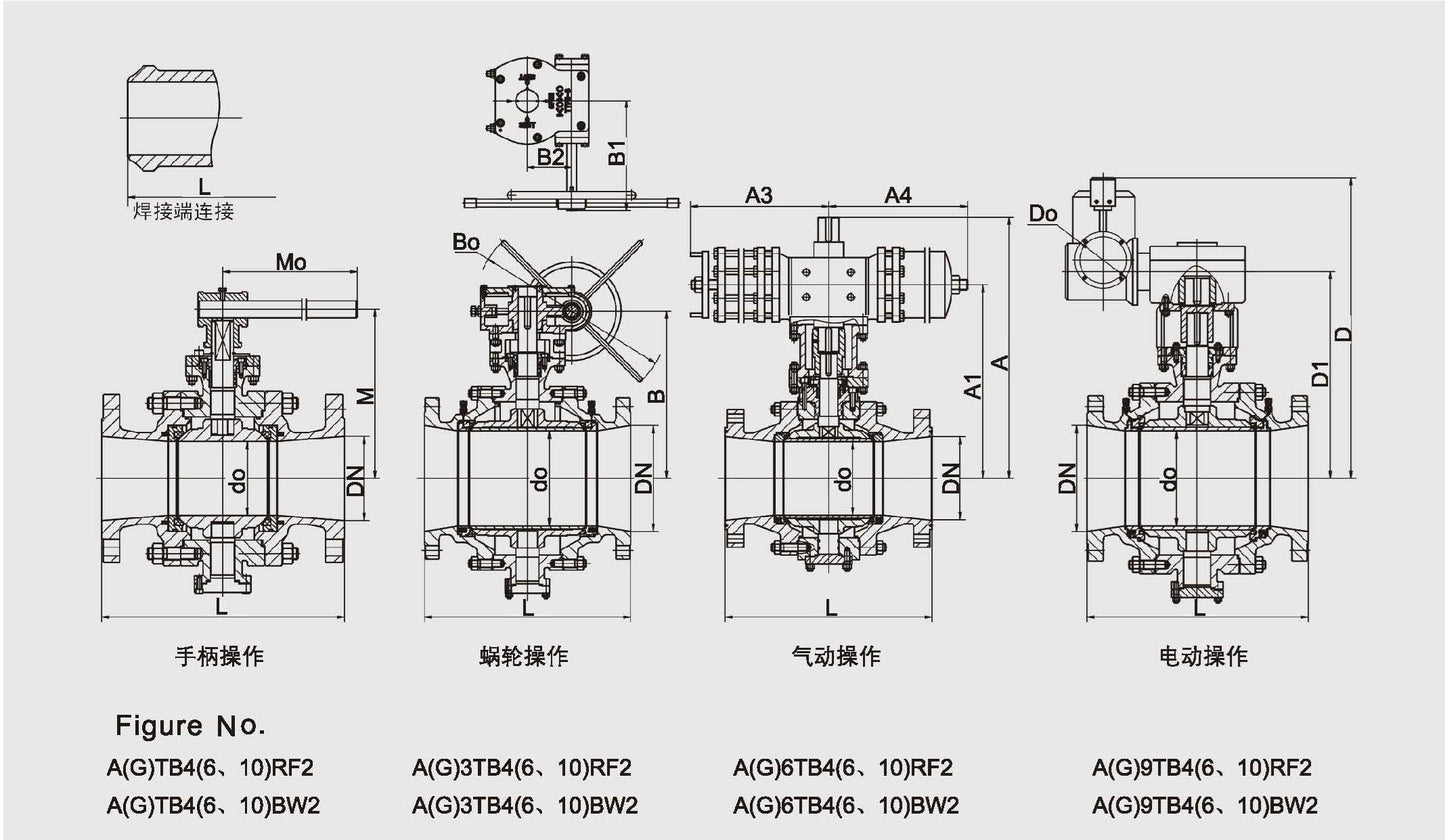 REDUCED BORE TRUNNION MOUNTED BALL VALVE