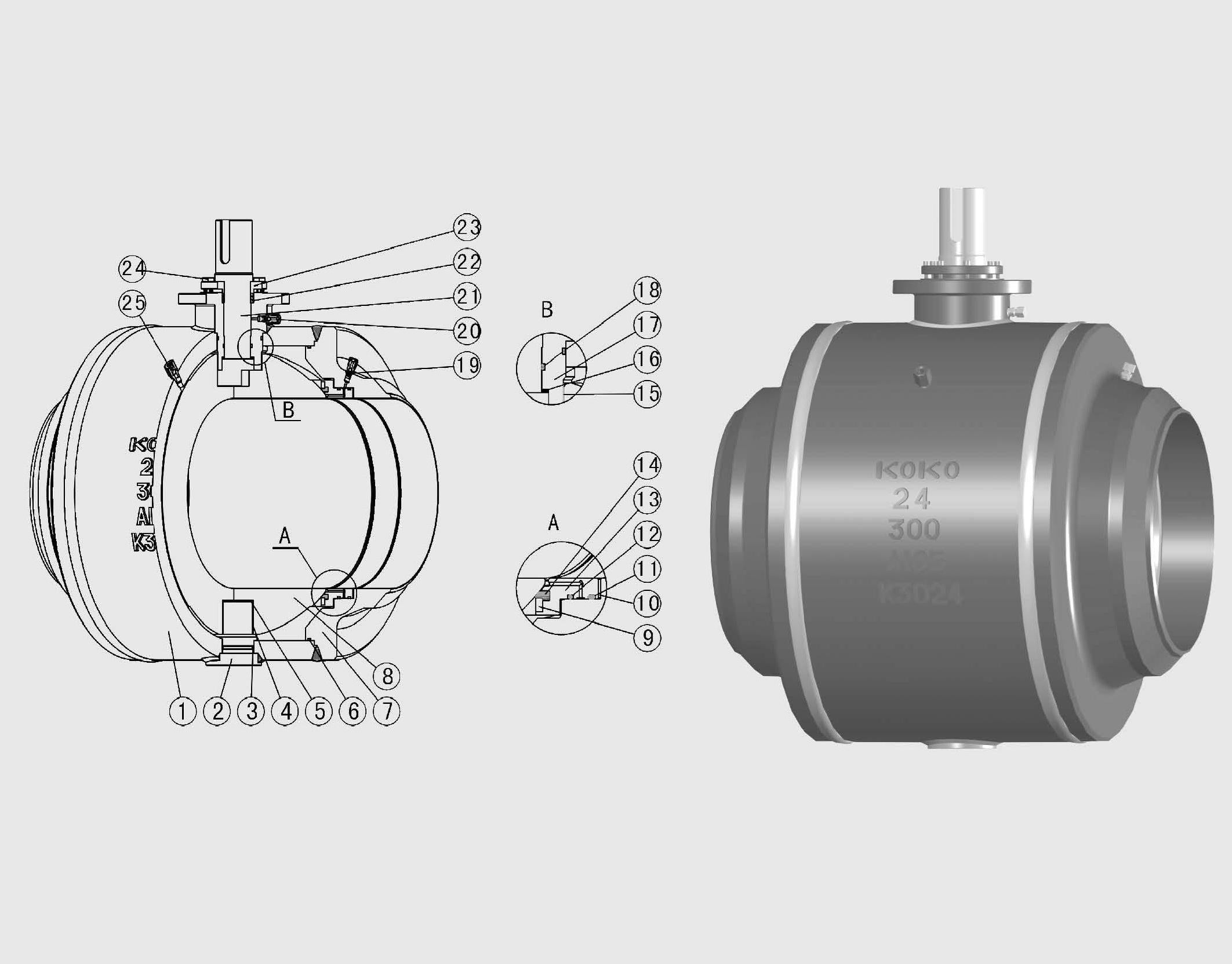 BALL VALVE TYPE 21