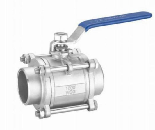 THREE-PIECE BUTT WELDING BALL VALVE (HEAVY DUTY)
