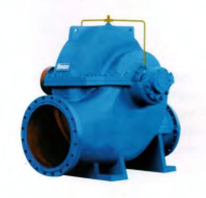 SHOW DOUBLE TYPE HORIZONTALLY SPLIT DOUBLE SUCTION CENTRIFUGAL PUMP