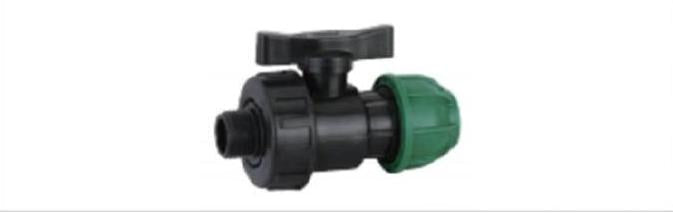 QUICK FITTING MALE BALL VALVE