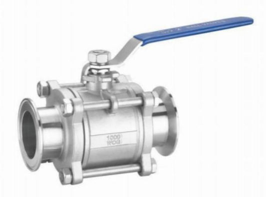 THREE PIECE QUICK INSTALLATION MANUAL BALL VALVE