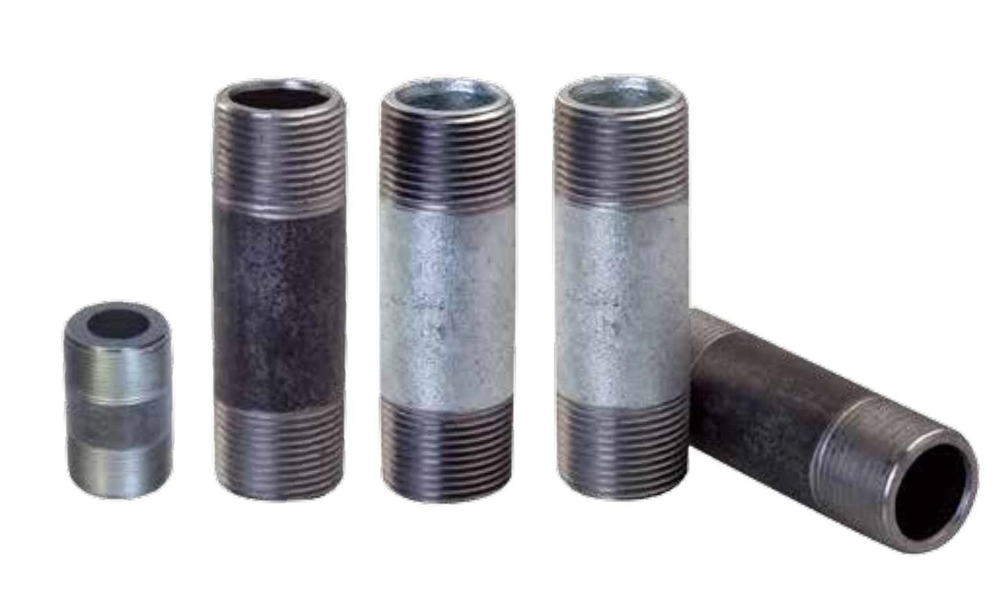 STEEL PIPE NIPPLE WITH BRITISH-DIN STANDARD