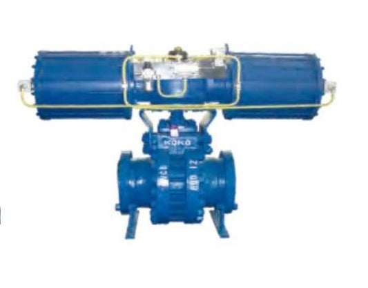 HEAVY DUTY METAL SEAT BALL VALVE