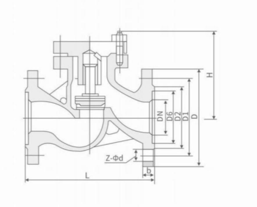 GB STANDARD LIFTING CHECK VALVE
