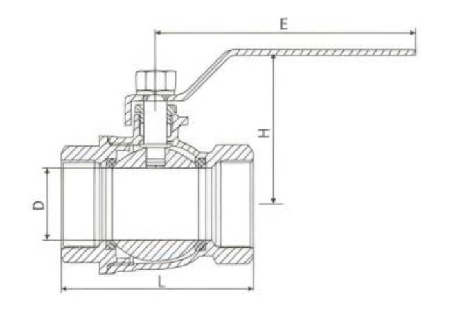 BALL VALVE STEEL BSP