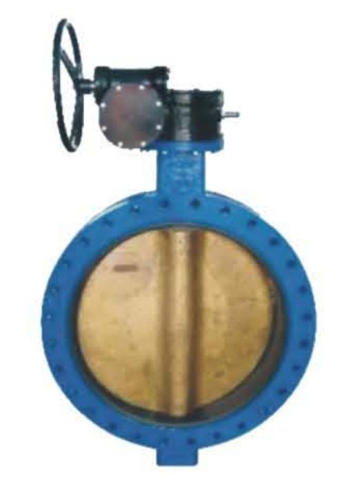 U-SECTION FLANGED WAFER BUTTERFLY VALVE PN16 CLASS125-150