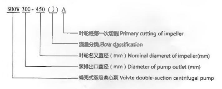 SHOW DOUBLE TYPE HORIZONTALLY SPLIT DOUBLE SUCTION CENTRIFUGAL PUMP