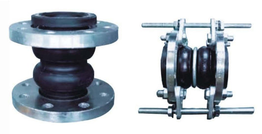 DOUBLE SPHERE FLANGED RUBBER EXPANSION JOINT