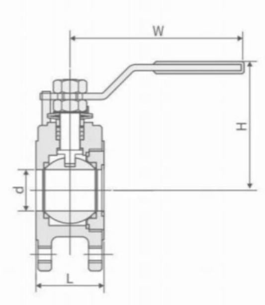 ITALIAN ULTRA THIN BALL VALVE