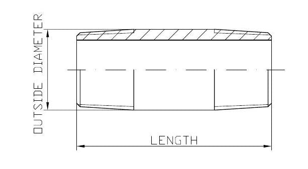STEEL PIPE NIPPLE WITH AMERICAN STANDARD
