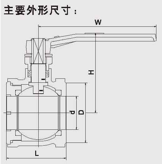 WAFER TYPE BALL VALVE