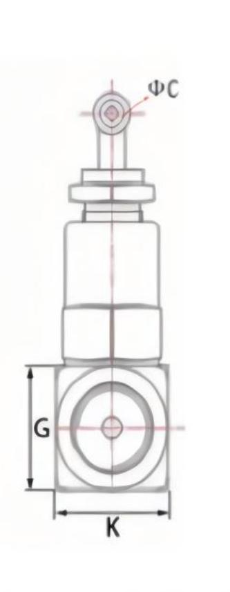 NEEDLE VALVE CARBON STEEL THREAD