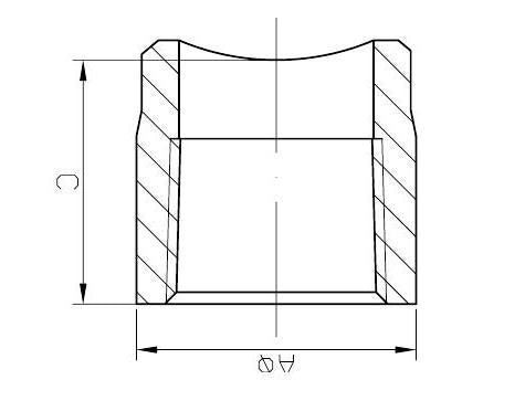 THREADED WELDED OUTLET