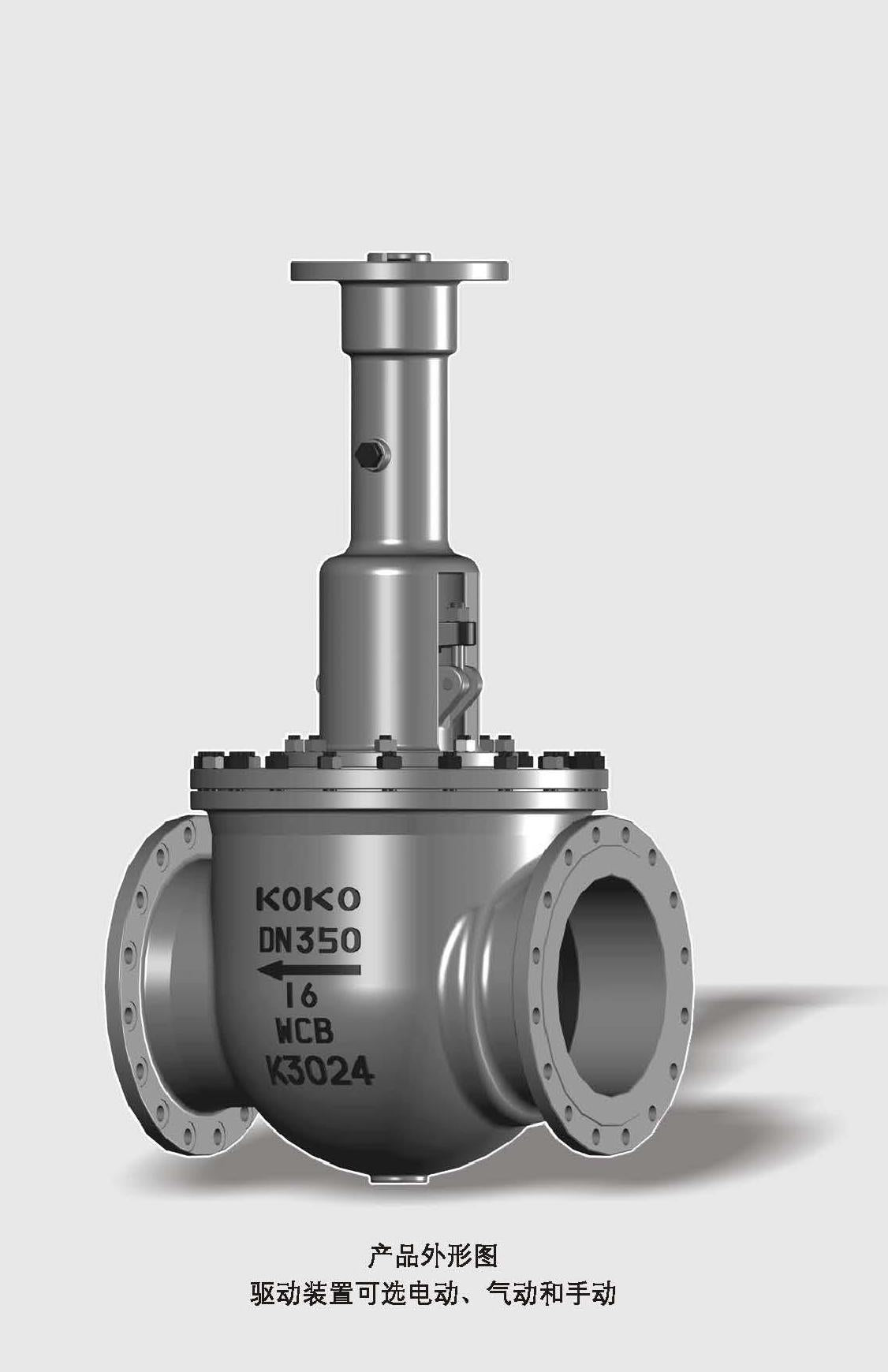 RF FLANGED GLOBE VALVE