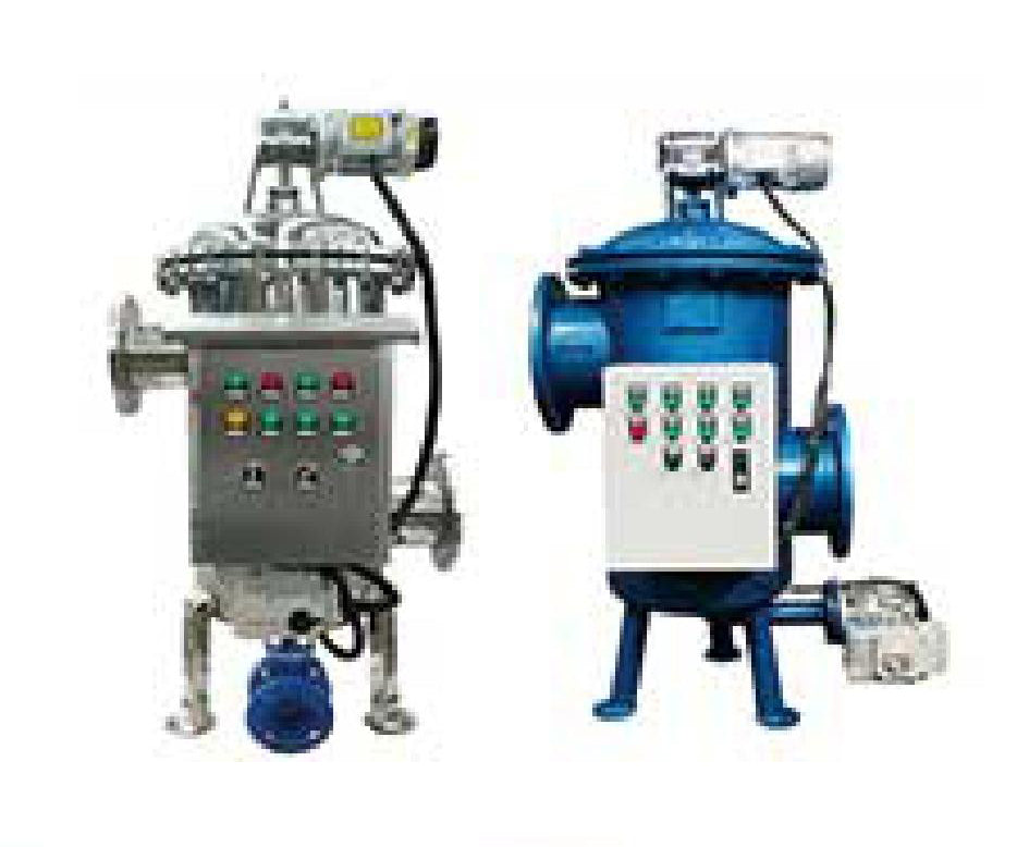 ELECTRIC EXTERNAL SCRAPER SELF-CLEANING FILTER