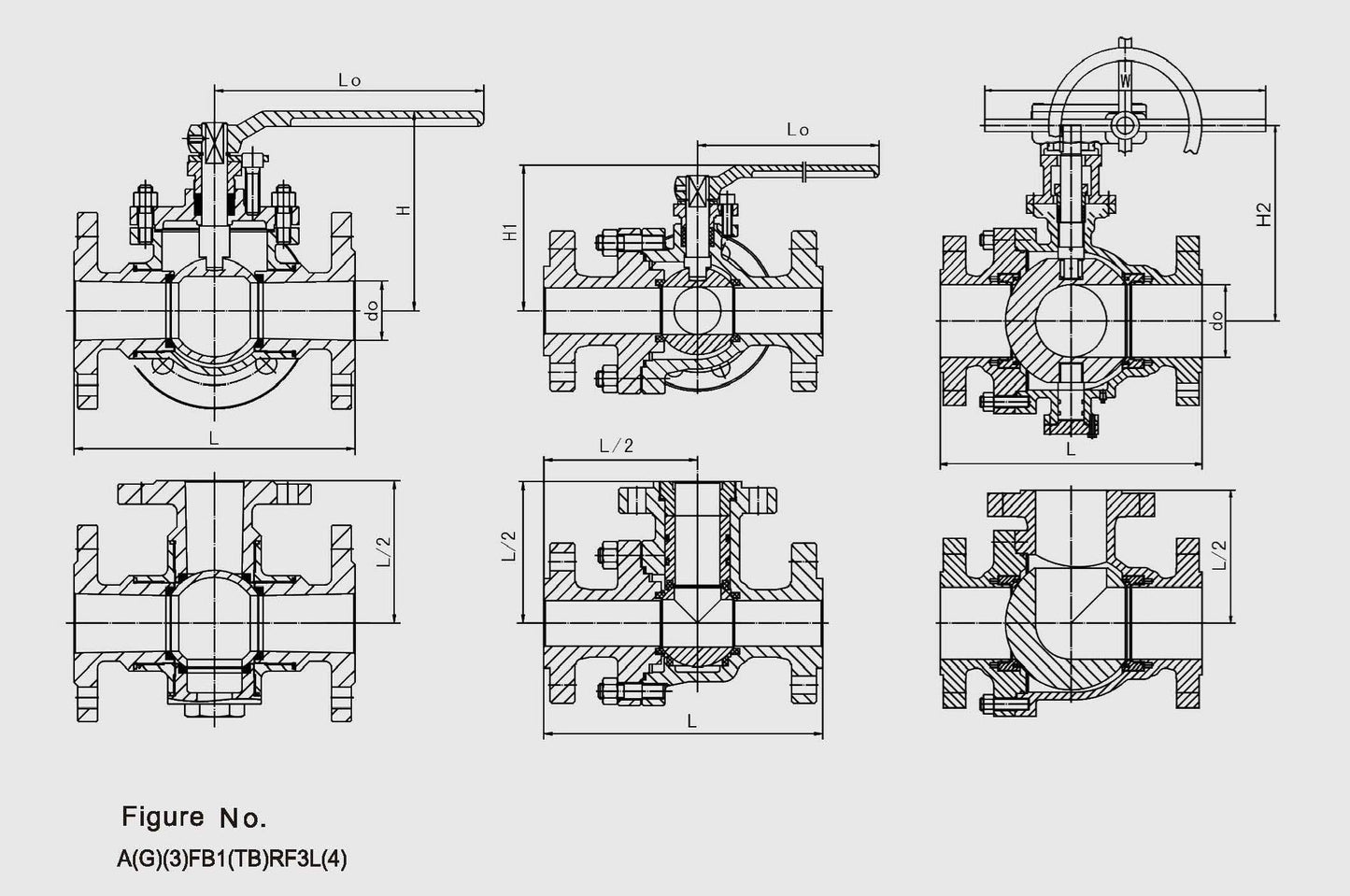 THREE-WAY BALL VALVE