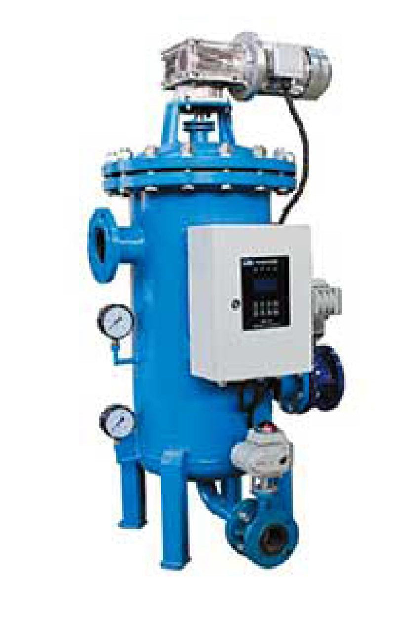 ELECTRIC EXTERNAL SCRAPER SELF-CLEANING FILTER