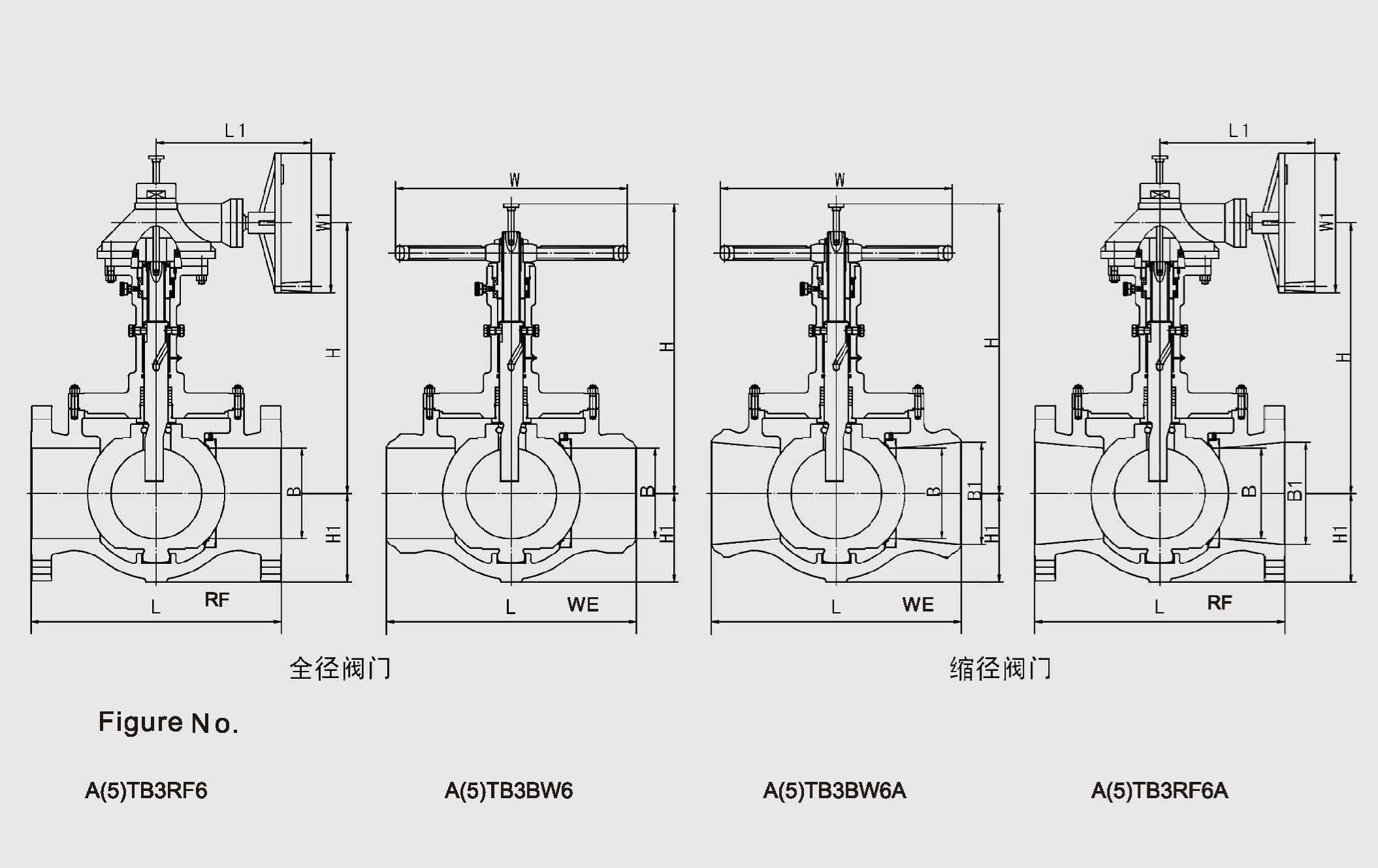 RF FLANGED GLOBE VALVE